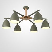 Потолочная люстра NOA 6 Olive by ImperiumLoft
