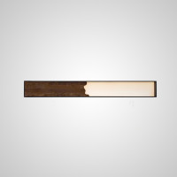 Настенный светильник ALBA L120 Dark brown