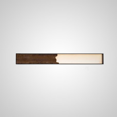 Настенный светильник ALBA L120 Dark brown