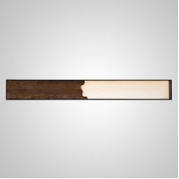 Настенный светильник ALBA L180 Dark brown
