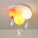 Потолочный светильник MERCURY MORE L3 Yellow Light Pink Pink