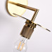 Бра RH Utilitaire Knurled Disk Shade Sconce Brass