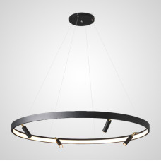 Подвесная люстра RAPID CH D100 Black Brass