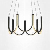 Подвесная люстра U-SERIES for Arpel D80 Black