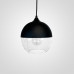 Подвесной светильник NORD C D20 Black/Transparent
