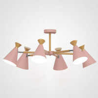 Люстра на штанге OLA D76.5 Pink