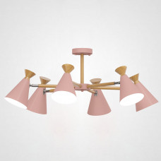 Люстра на штанге OLA D76.5 Pink