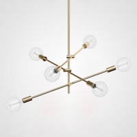 Люстра LF Studio Cliff Pendant 6 Bronze