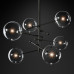 Подвесной светильник ImperiumLoft Globe Mobile 6 black KG0835P-6 black