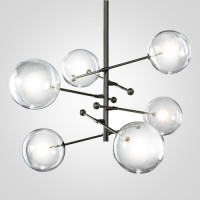 Подвесной светильник ImperiumLoft Globe Mobile 6 black KG0835P-6 black