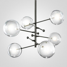 Подвесной светильник ImperiumLoft Globe Mobile 6 black KG0835P-6 black