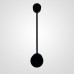 Бра Via Pin Wall L41,5 Black
