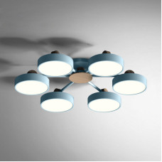 Потолочная люстра MOVE 6 Blue