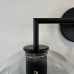 Бра RH Utilitaire Globe Shade Double Sconce Black