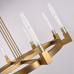Люстра CANELLE Round Chandelier 8 Modern Brass