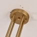 Люстра CANELLE Round Chandelier 8 Modern Brass