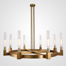 Люстра CANELLE Round Chandelier 8 Modern Brass