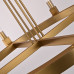 Люстра CANELLE Round Chandelier 8 Modern Brass