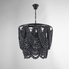 Люстра Amelia Wood Bead Chandelier
