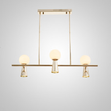 Потолочный светильник ABELINA LONG L6 Gold White