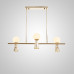 Потолочный светильник ABELINA LONG L6 Gold Grey