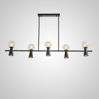 Потолочный светильник ABELINA LONG L10 Black Amber