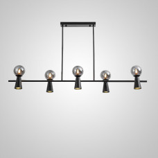 Потолочный светильник ABELINA LONG L10 Black Grey