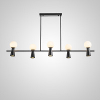 Потолочный светильник ABELINA LONG L10 Black White