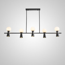 Потолочный светильник ABELINA LONG L10 Black White