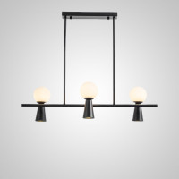 Потолочный светильник ABELINA LONG L6 Black White