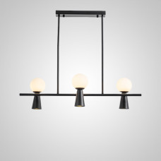 Потолочный светильник ABELINA LONG L6 Black White
