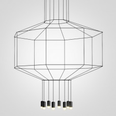 Подвесной светильник Via Wireflow polyhedral 0299 Octagonal
