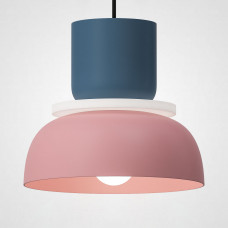 Подвесной светильник ILO D29 blue/pink