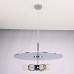 Люстра RH Utilitaire Disk Triple Pendant Silver