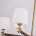 Люстра Jorgenson D85 White/Dark wood