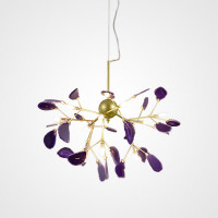 Подвесная люстра AGATE L12 Violet