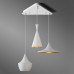 Основание на потолок Beat black trio round pendant system
