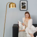 Торшер PERNILLE Brass
