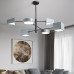 Светодиодная люстра DENIZA L3 Gray Blue Black