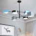 Светодиодная люстра DENIZA L3 Gray Blue Black