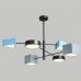 Светодиодная люстра DENIZA L3 Gray Blue Black