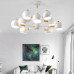 Люстра на штанге SVEN 8 lamps Grey