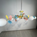 Потолочная люстра MATISSE B D120 Gold Multicolor