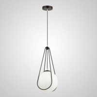 Подвесной светильник CHASIL ONE Black Silver