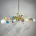 Потолочная люстра MATISSE B D120 Gold Multicolor