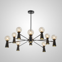 Потолочная люстра ABELINA L20 Black Amber