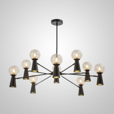Потолочная люстра ABELINA L20 Black Amber