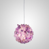 Подвесной светильник ROSLYN COLOR purple