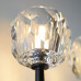 Бра Boule de Cristal Double Sconce Brass Черный