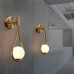 Настенное бра HOOP DROP WALL Bronze